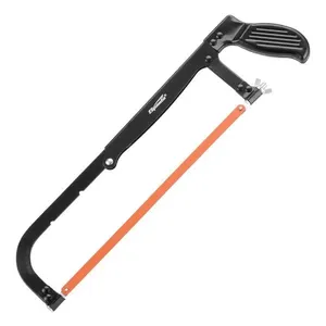 Arco de Serra Cabo de Metal 200-300mm Profissional para Cortes em Metais Plásticos e Madeiras Laranja Sparta Ferramentas Arco de Serra Cabo de Metal 200-300mm Profissional para Cortes Precisos Laranja Sparta Ferramentas