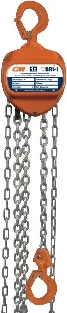 Talha Manual de Corrente 3,0 Toneladas 5m - CM