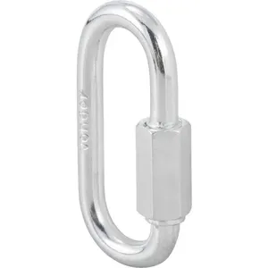 Mosquetão Reto com Rosca 6,35mm 1/4" 220kg - VONDER