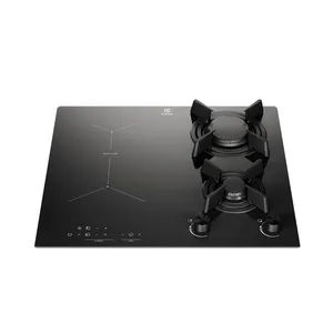 Cooktop 4 Bocas de Indução e a Gás Electrolux Híbrido 2 de Indução e 2 a Gás (IE62H) 220V
