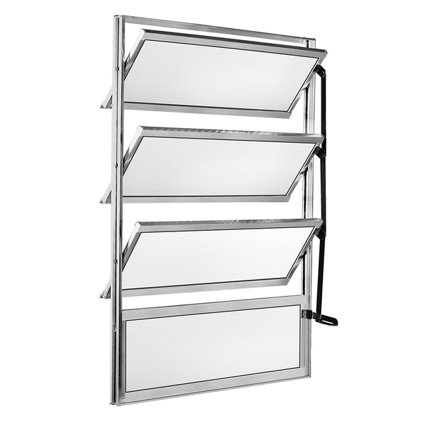 Janela Basculante 1 Secção Vmb 60x80 Brilhante Fortsul Esquadrisul