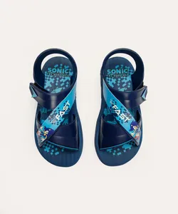 papete infantil grendene sonic azul 28