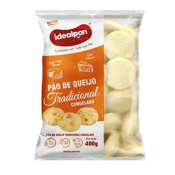 Pão de Queijo IDEALPAN Tradicional 400g