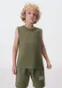 Bermuda Regular Com Bolsos Infantil Menino - Verde 005