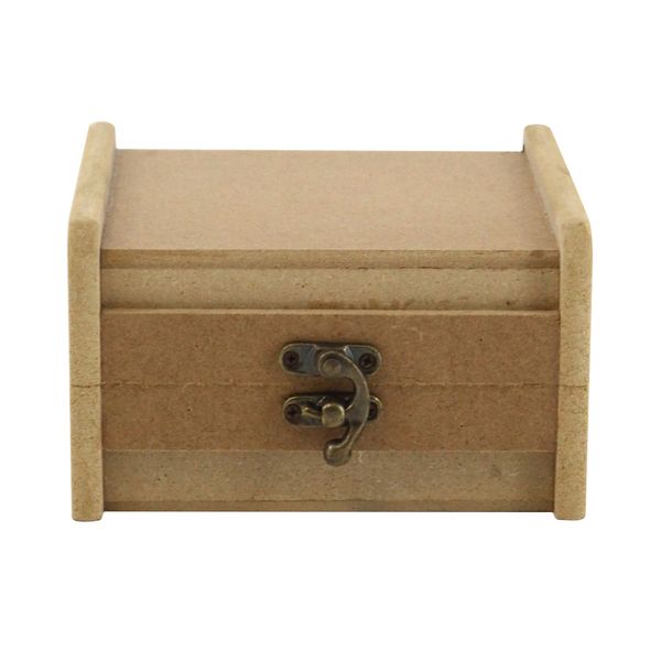 Caixa Baú Mdf Le com Fecho 14x14x8cm