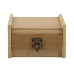 Caixa Baú Mdf Le com Fecho 14x14x8cm