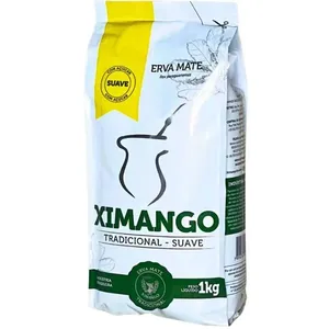 Erva Mate de Chimarrão Ximango 1kg Tradicional Suave com Açúcar