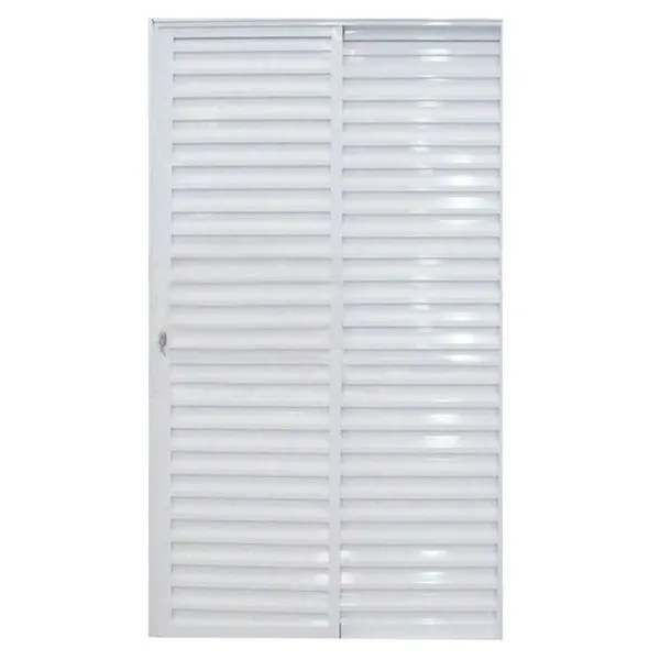 Porta Balcão 1584 de Correr Esquerda Alumínio 210x150cm para Alvenaria Branco Porta Balcão 1584 de Correr Esquerda Alumínio 210x150cm Branco para Alvenaria