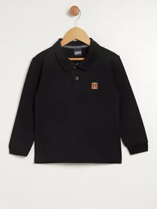 Polo Infantil Para Menino - PRETO 4