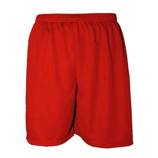 Kit com 10 Calções Esportivos na Cor Vermelho