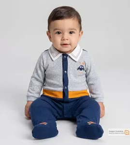 Macacão Bebê no Comando Marinho - G