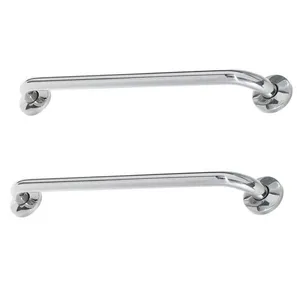 Alça Apoio Inox Barra Kit 2 Uni 60cm Banheiro