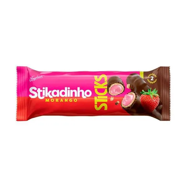Stikadinho Neugebauer Sticks Sabor Morango 32g