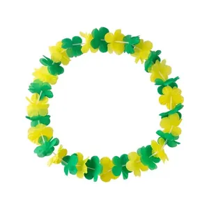 Colar Brasil Verde Amarelo Poliéster 52cm - bee
