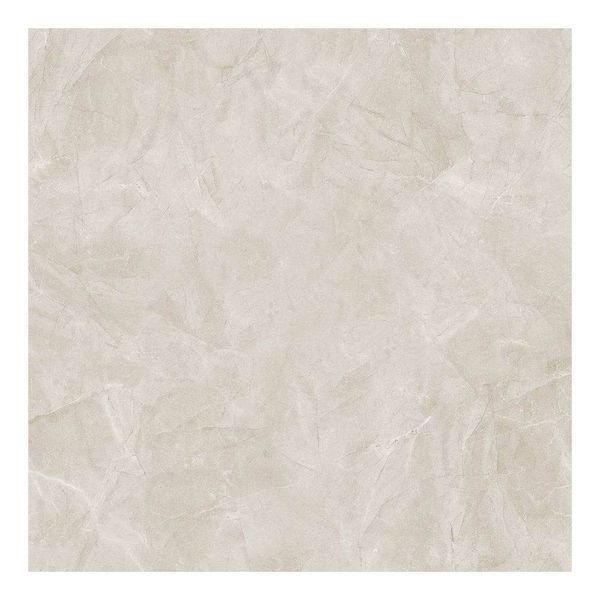 Porcelanato Zeus Bone Retificado Polido Bege 75x75cm 1,69m2 (Lote 1036)