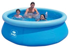 Piscina Inflável 2700 Litros 2,40x66cm Belfix