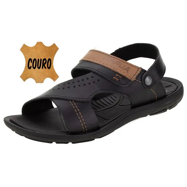 Sandália Masculina Itapuã - 316 PRETO 41