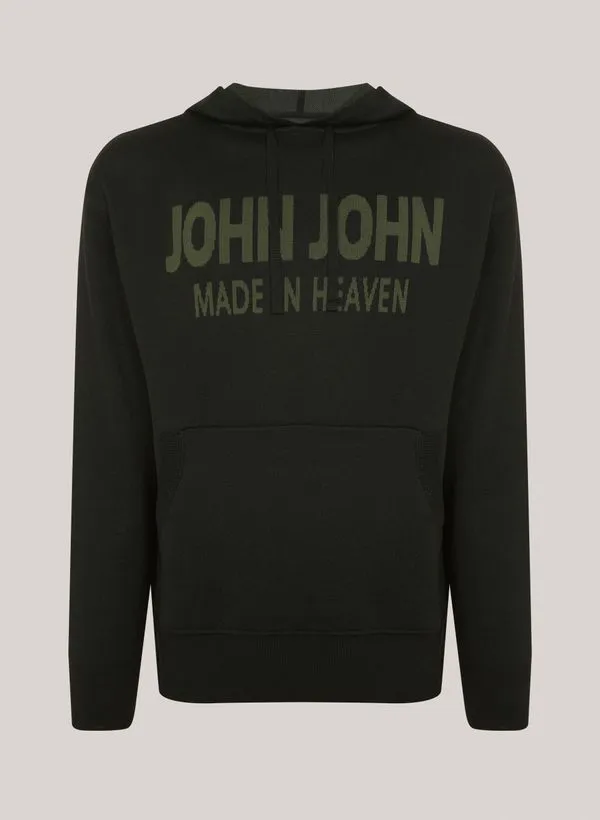 Casaco Tricot Hood John John Masculino GG