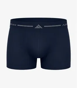 Cueca Boxer Lisa Microfibra Altomax Azul M
