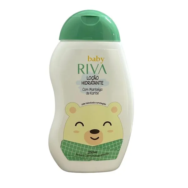 Loção Hidratante Corporal Riva Baby Com Manteiga De Karité 250ml