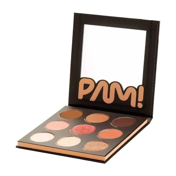 Paleta de Sombras Pam By Pamella 9 Cores