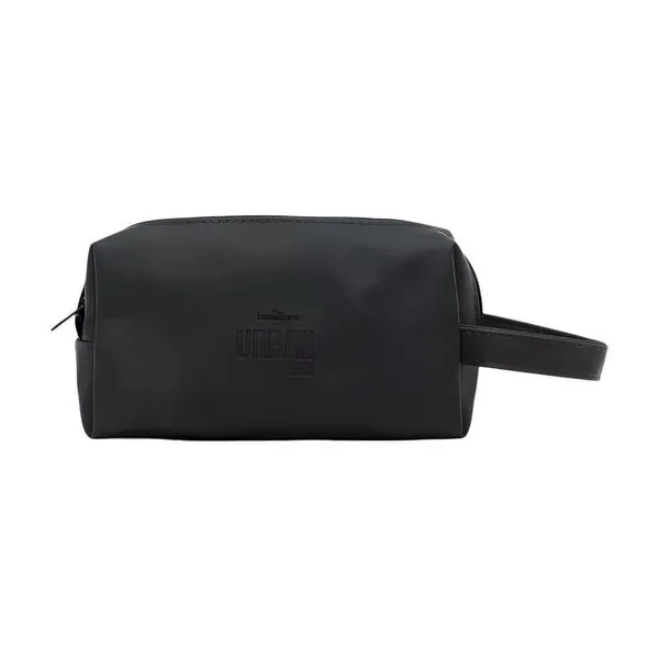 Necessaire Masculina Farmaervas Urban Men em Poliuretano 20cm Preto para Viagens Necessaire Masculina Farmaervas Urban Men Poliuretano 20cm Preto