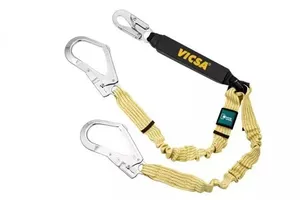 Talabarte em "Y" com absorvedor de energia 1,3 m VICSA