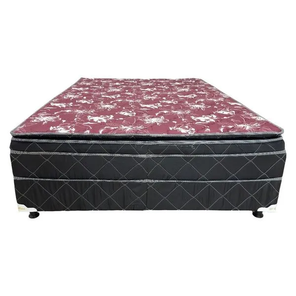 Cama Box Casal Bioflex Uni Super Espuma Pillow Top 58x138x188cm (MP) Cama Box Casal Bioflex Uni Super Molas Bonnel Pillow Top 58x138x188cm (MP)