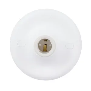 Plafonier Redondo Soquete Plástico 1XE27 Taschibra Plafonier Plástico Redondo Taschibra Soquete Plástico 1xE27 Branco
