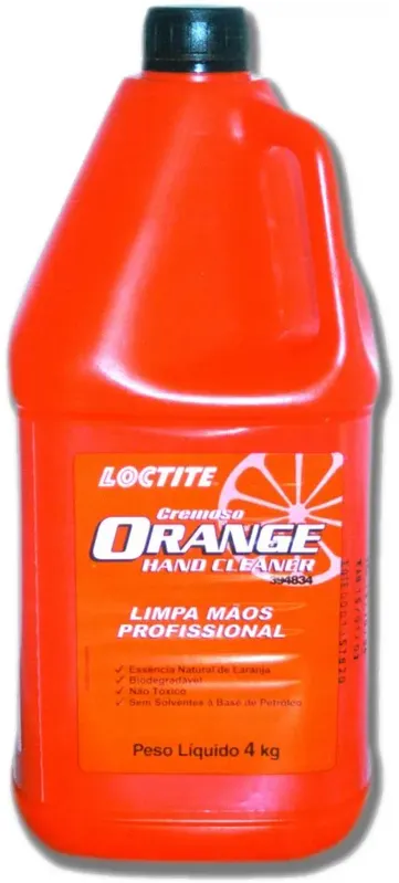 Pasta para Limpar Mãos Granulado 4,00KG Orange - Loctite