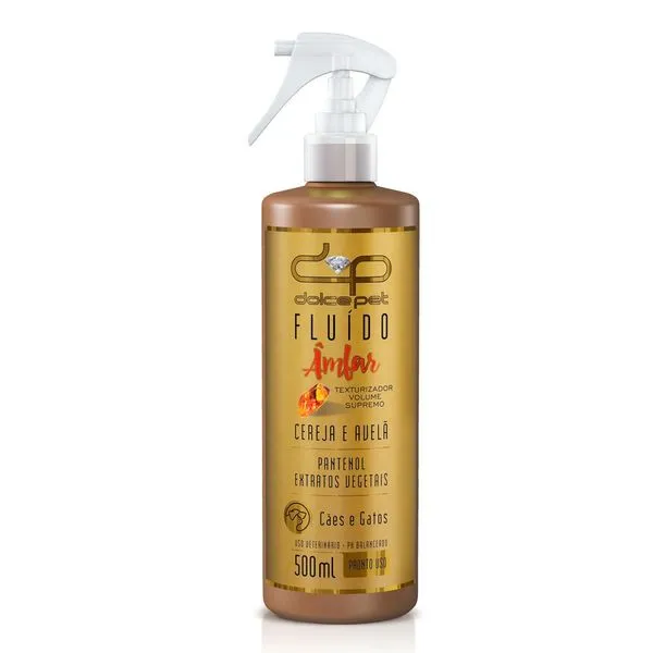 Fluido Volume Supremo Para Cães E Gatos Solution Dolce Pet Âmbar 500ml (MP)