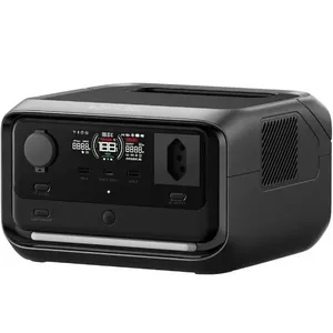 Gerador de Energia Portátil River 3 Plus GR24BR1010 286Wh 600W 220V com Painel Eccofer Gerador de Energia Portátil River 3 Plus GR24BR1010 286Wh 600W 220V Eccofer