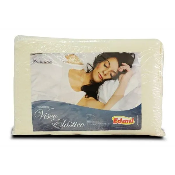 Travesseiro 60Cm X 40Cm Curve Gi Branco