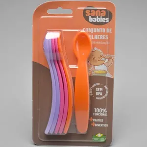 Kit Colheres com 6 unidades - Sana Babies Ref. 1004 Ref. 1004