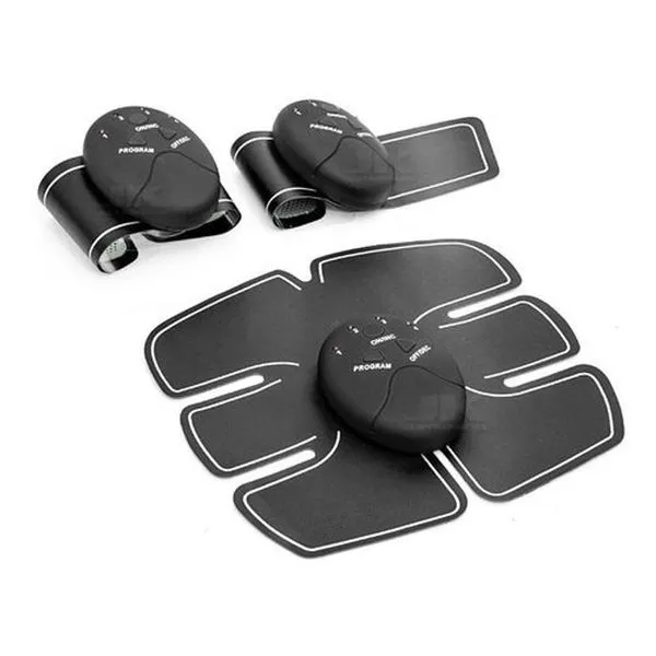 Kit Tonificador Muscular Aparelho Definidor Abdômen Pernas 3 Em 1