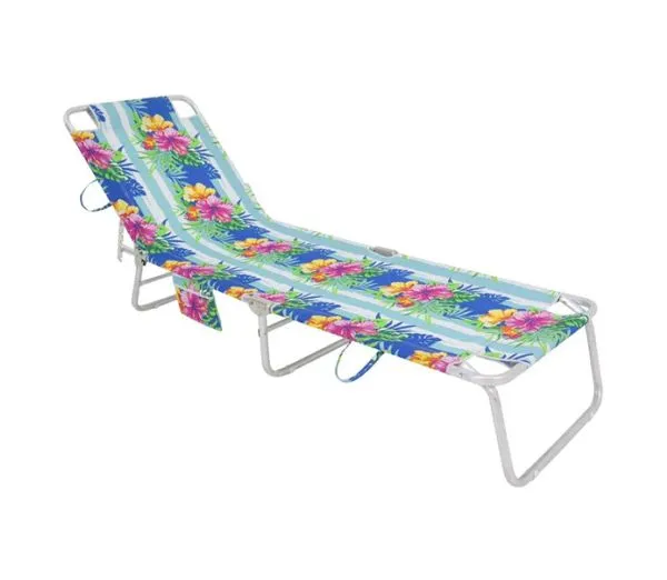Cadeira Espreguicadeira Comfort Floral Bel