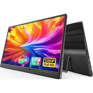 Monitor Portátil WGK 15,6" FHD Preto A-BI