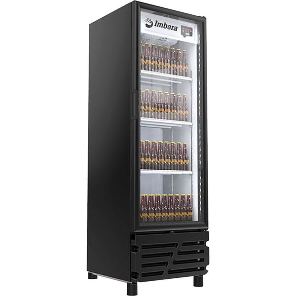 Cervejeira Imbera Vertical Porta Vidro 569 L Preto CCV355 Cervejeira Imbera Vertical Porta Vidro 569 L Preto 127V CCV355 1022609