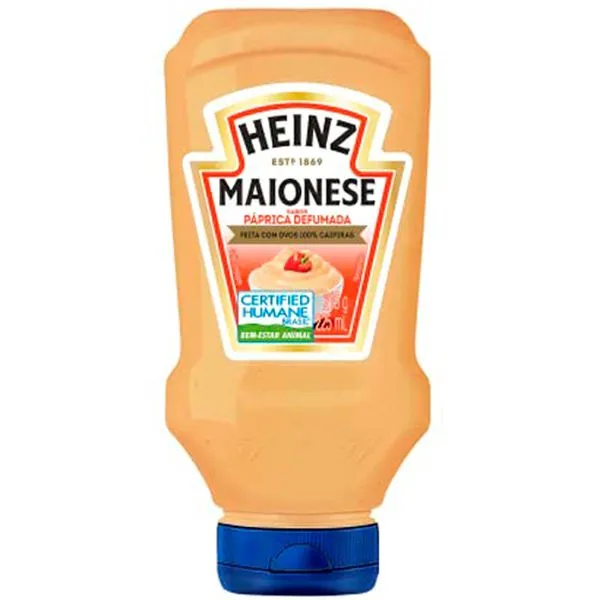 Maionese Heinz Páprica Defumada 215g