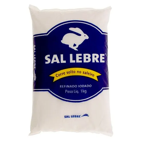 Sal Lebre Refinado 1Kg