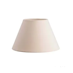Cúpula de abajur cônica G bege LS Ilumina