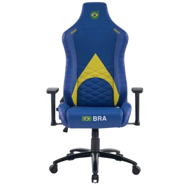 Cadeira Gamer Dazz Brasil V2 Cor Azul 62000193