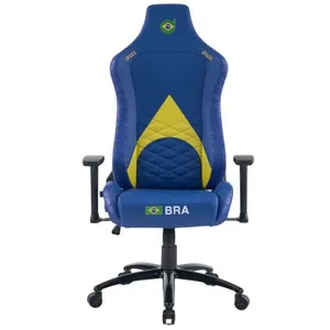 Cadeira Gamer Dazz Brasil V2 Cor Azul 62000193
