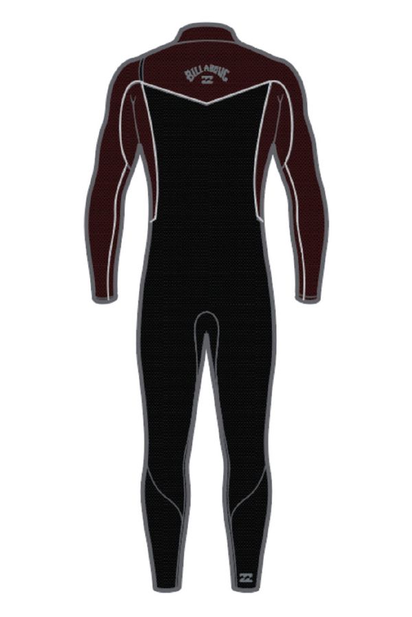 Wetsuit Billabong 202 Revolution Cz Ls Full Burgundy
