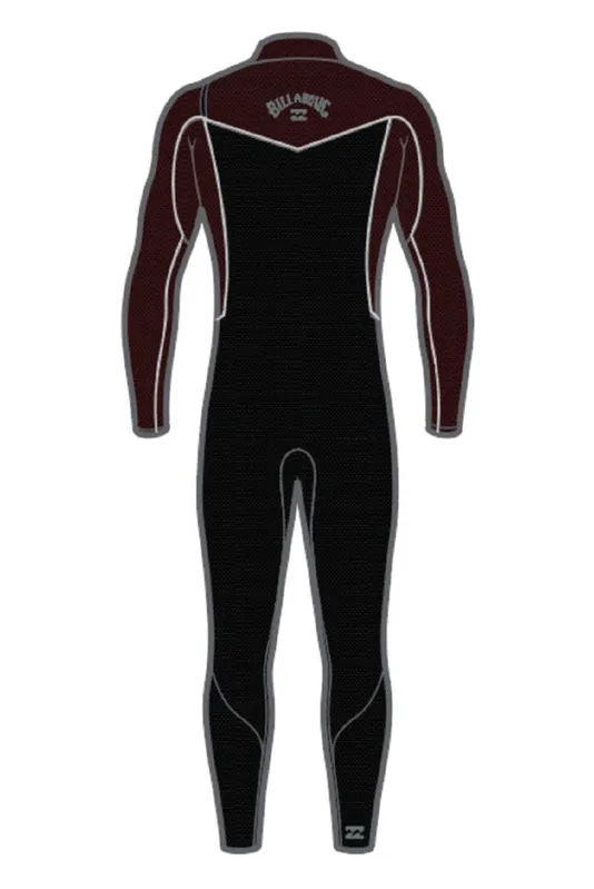 Wetsuit Billabong 202 Revolution Cz Ls Full Burgundy