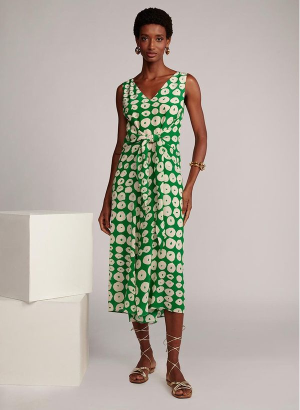 Vestido Le Lis e BDLN Greta Seda Feminino 46