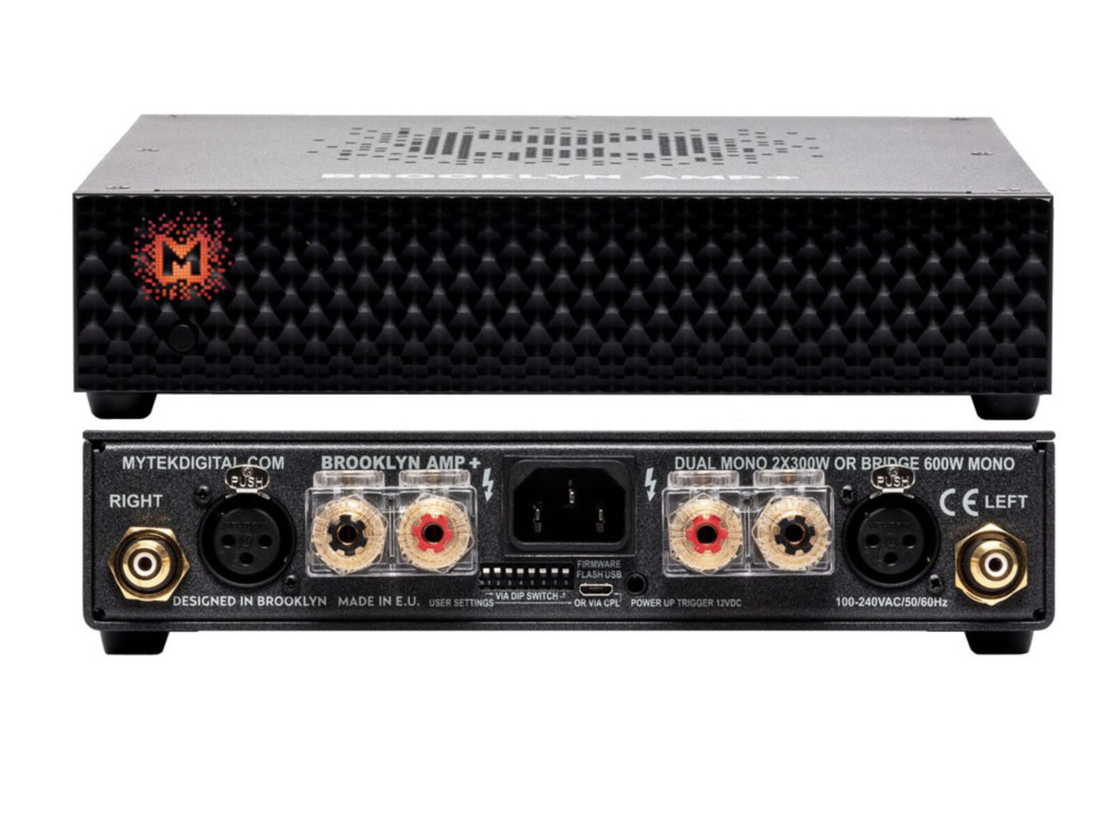 Mytek Brooklyn AMP+ Black - Amplificador de Alta Fidelidade 250W