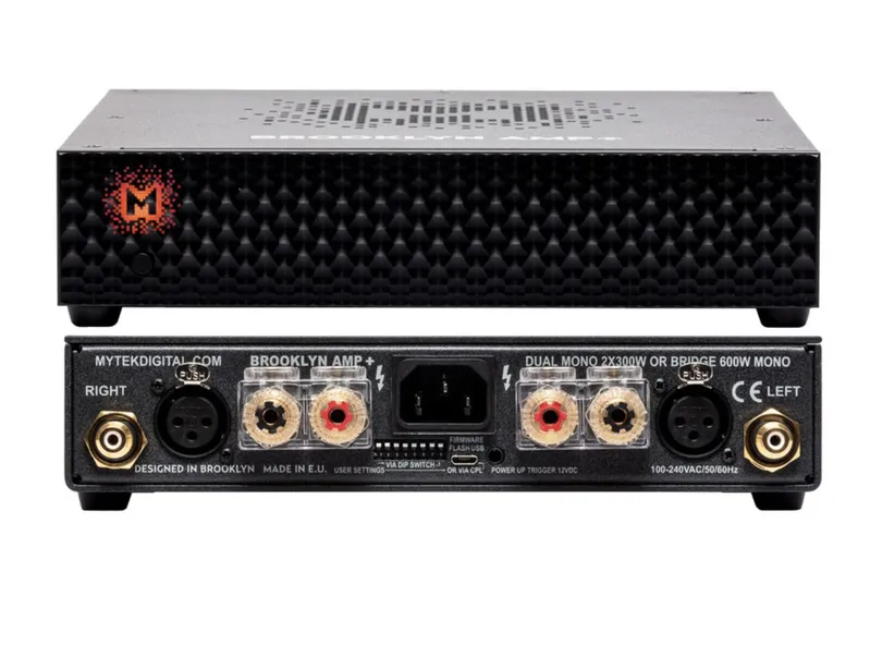 Mytek Brooklyn AMP+ Black - Amplificador de Alta Fidelidade 250W