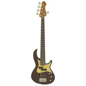 Contrabaixo Pro II 313-BB-5 Detroit 5 Cordas com Corpo em Ash e Escala em Rosewood Bourbon Barrel Aria Guitars Contrabaixo Pro II 313-BB-5 Detroit 5 Cordas com Corpo em Ash Bourbon Barrel Aria Guitars