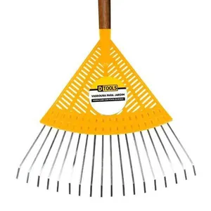 Vassoura Para Grama Com Palheta Em Aço 380mm - Dtools